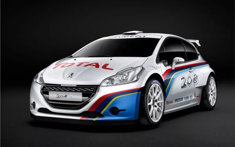 Peugeot 208 R5 Rally car
