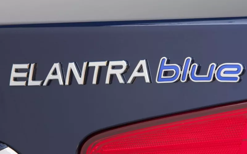 Hyundai Elantra Blue
