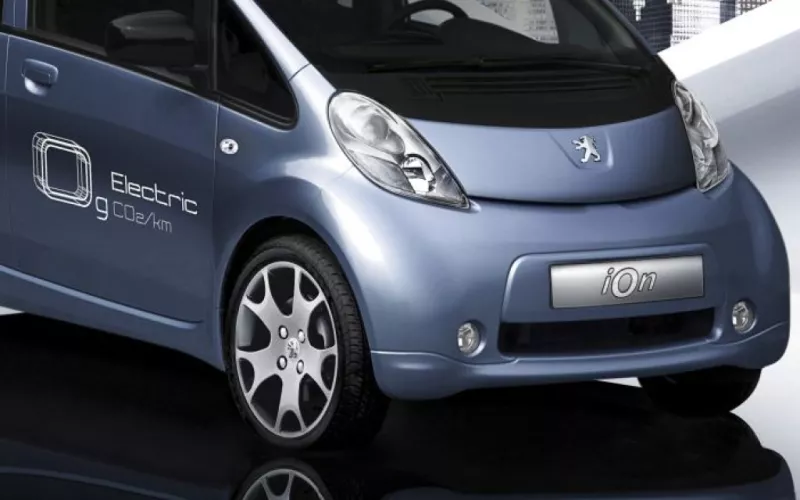 Peugeot electric car