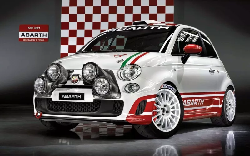 Abarth rally car