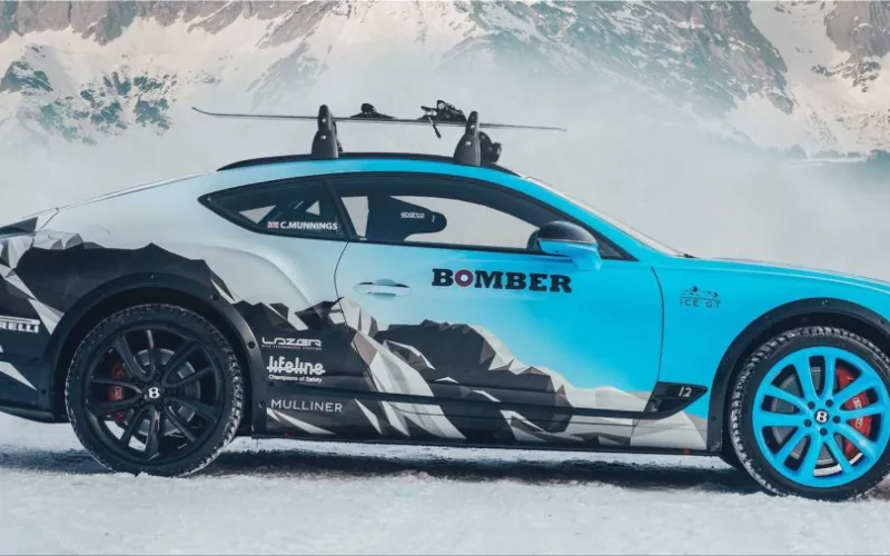 Bentley Continental GT Ice Race