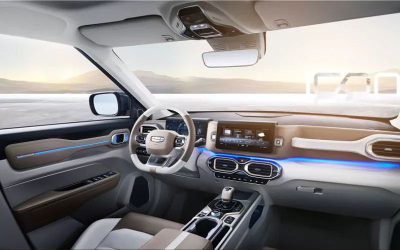 The world's first vehicle that protects its occupants from the coronavirus: Geely Icon