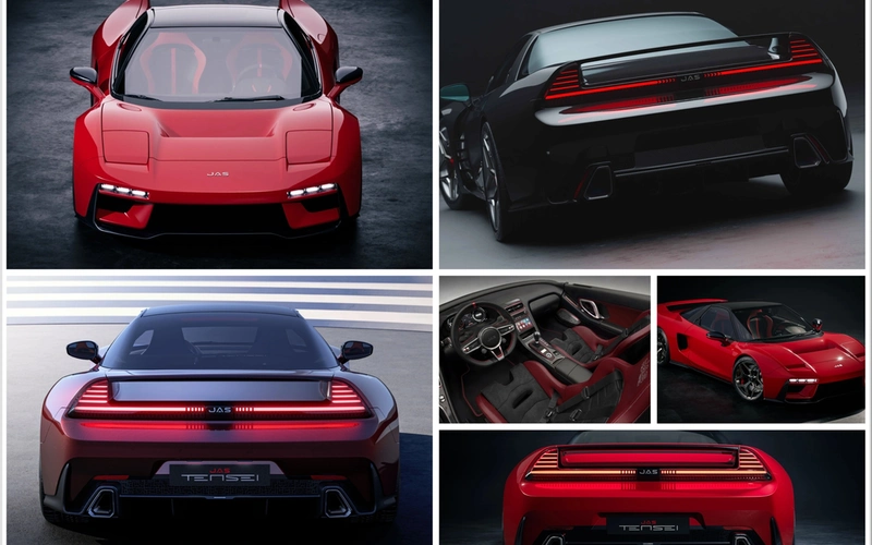 JAS Tensei Revives the Honda NSX With a 414-HP V6 and Carbon Fiber