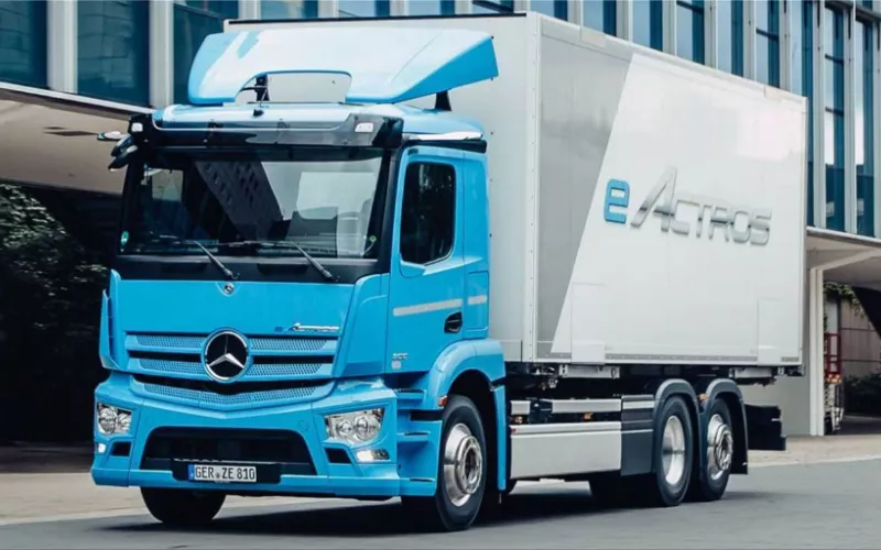 Mercedes-Benz eActros electric truck