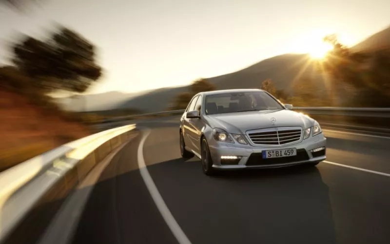 Mercedes E63 AMG has an incredible sprint!