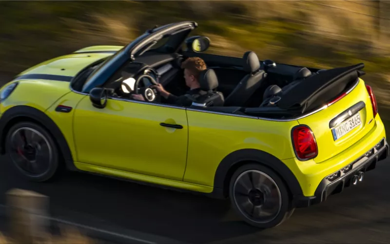Mini Cooper convertible