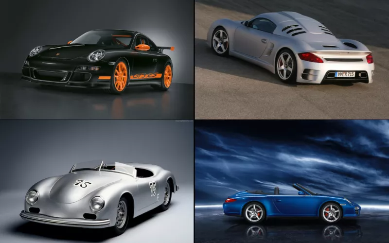 Porsche cars