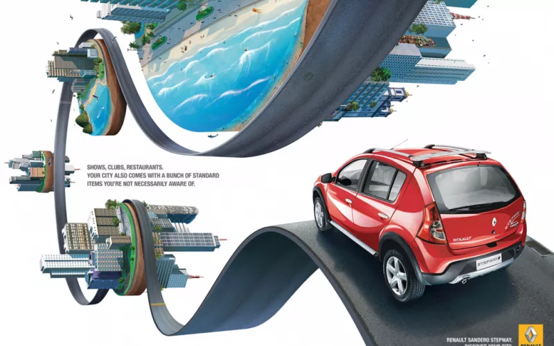 Renault Sandero ad campaign