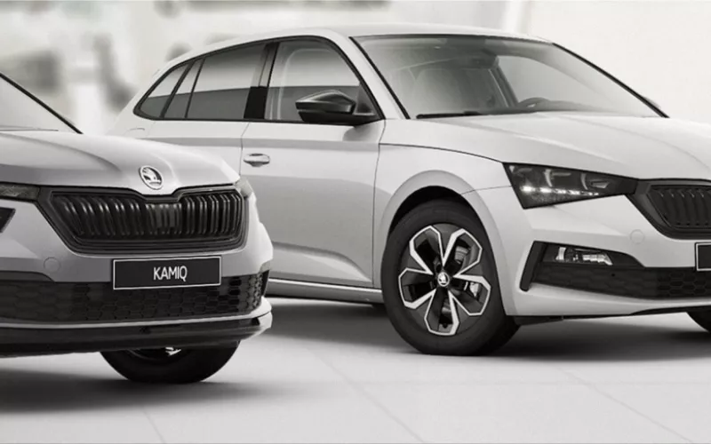 Skoda Kamiq Blackline and Skoda Scala Blackline leasing for $456 per month