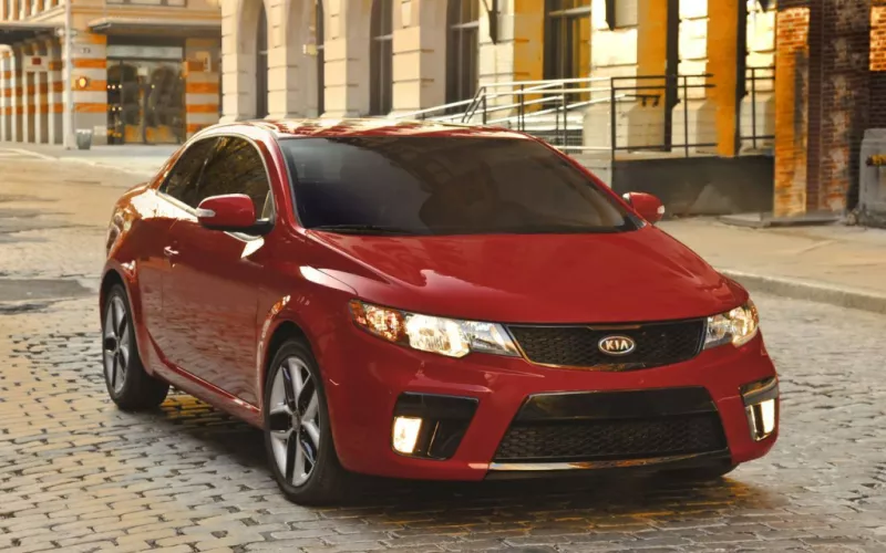 The first two-door coupe from KIA