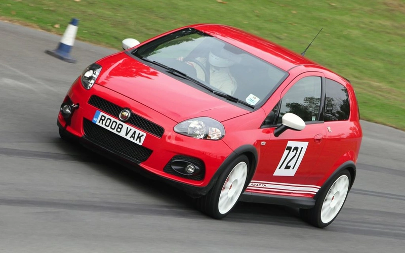 Abarth rally car