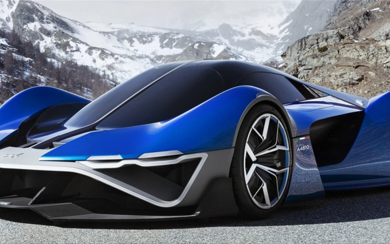 Alpine A4810 hydrogen sports car