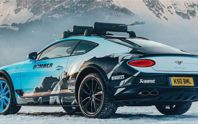 Bentley Continental GT Ice Race