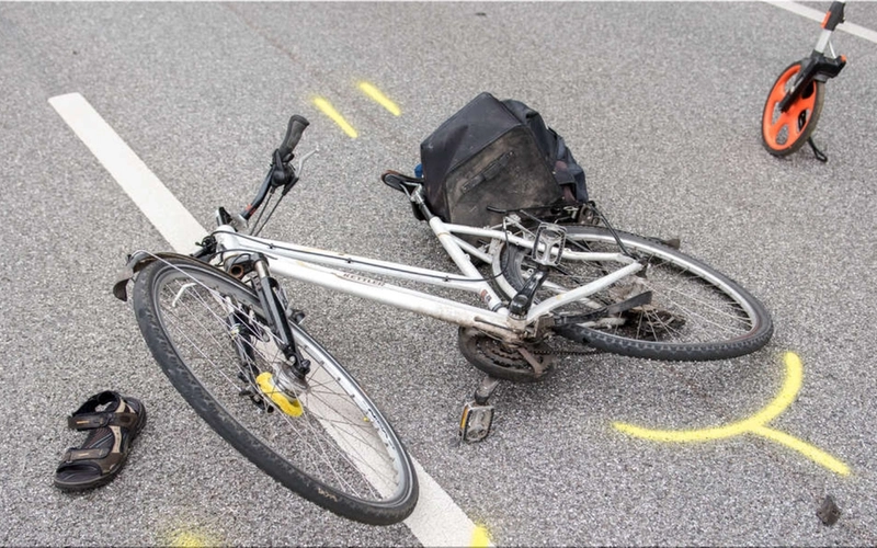 Bicycle accident