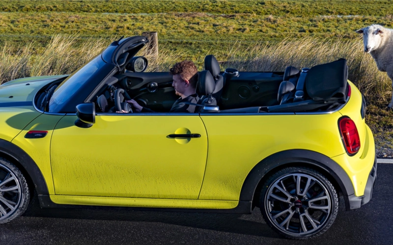 Mini Cooper convertible
