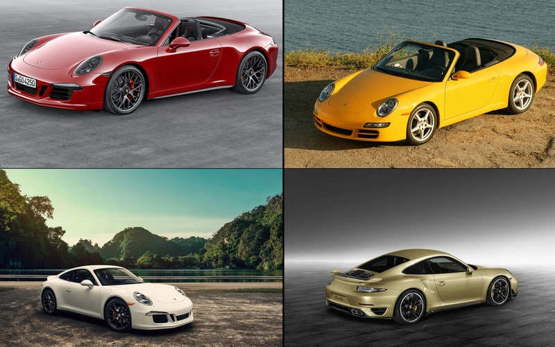 Porsche cars