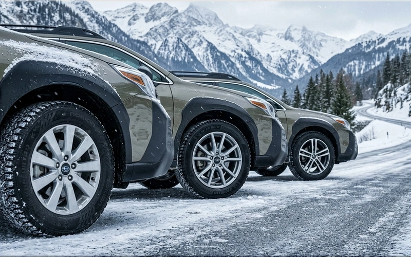 Winter tires vs all-season tires vs all-weather tires