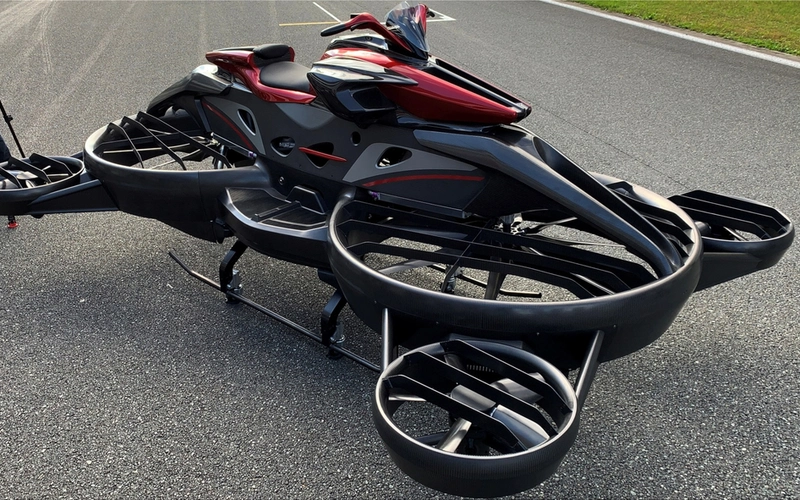 XTURISMO flying motorcycle