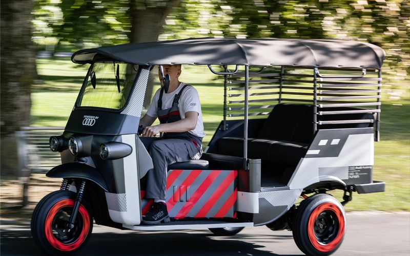 electric rickshaws