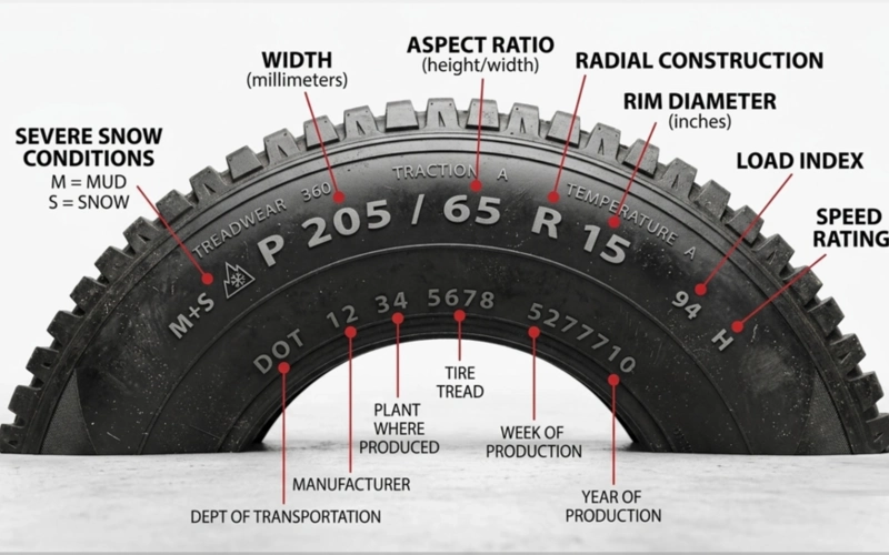 How to read a tire: size, speed rating, and load rating