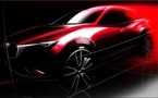 Mazda CX-3 premiere at Los Angeles Auto Show