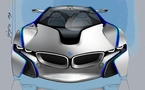 The BMW Vision EfficientDynamics concept car
