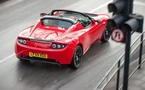 Tesla Roadster sports car
