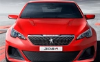 Peugeot compact car in the spotlight