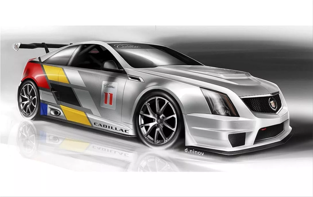 Cadillac CTS V Coupe Race Car 2011