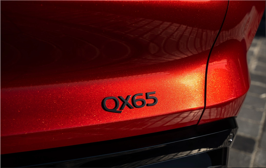 INFINITI QX65 Sunfire Red Uses Real Gold and Starts at $53,990
