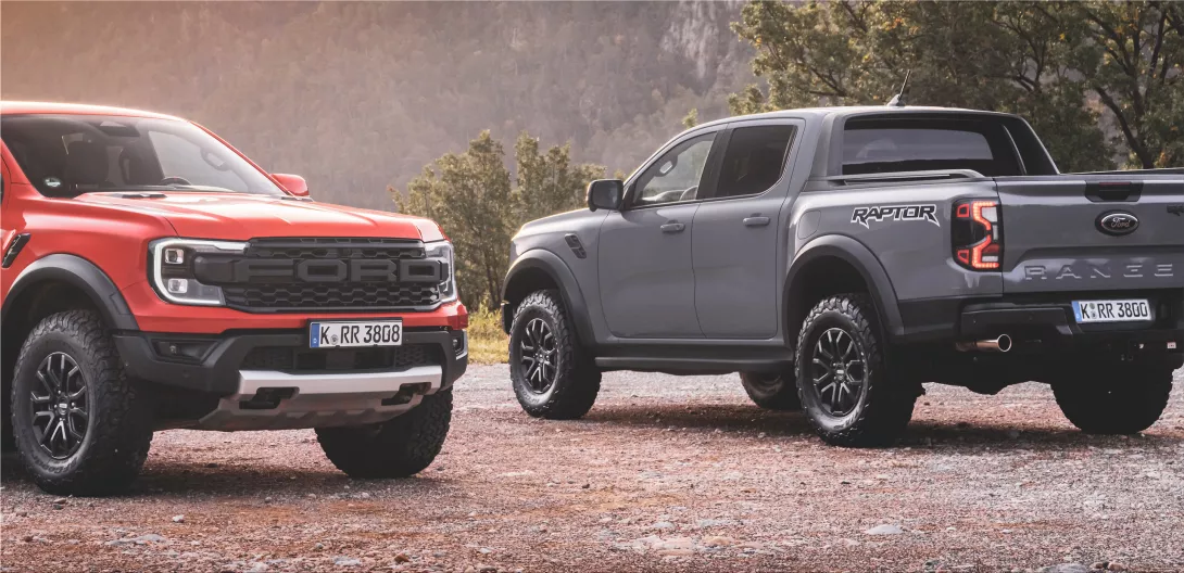 Ford Ranger Raptor pickup truck