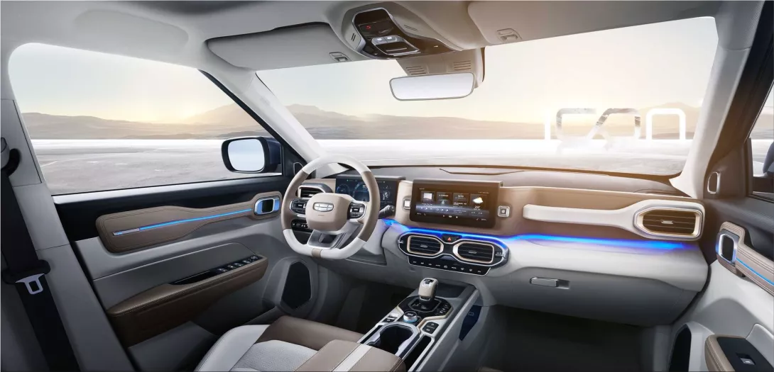The world's first vehicle that protects its occupants from the coronavirus: Geely Icon