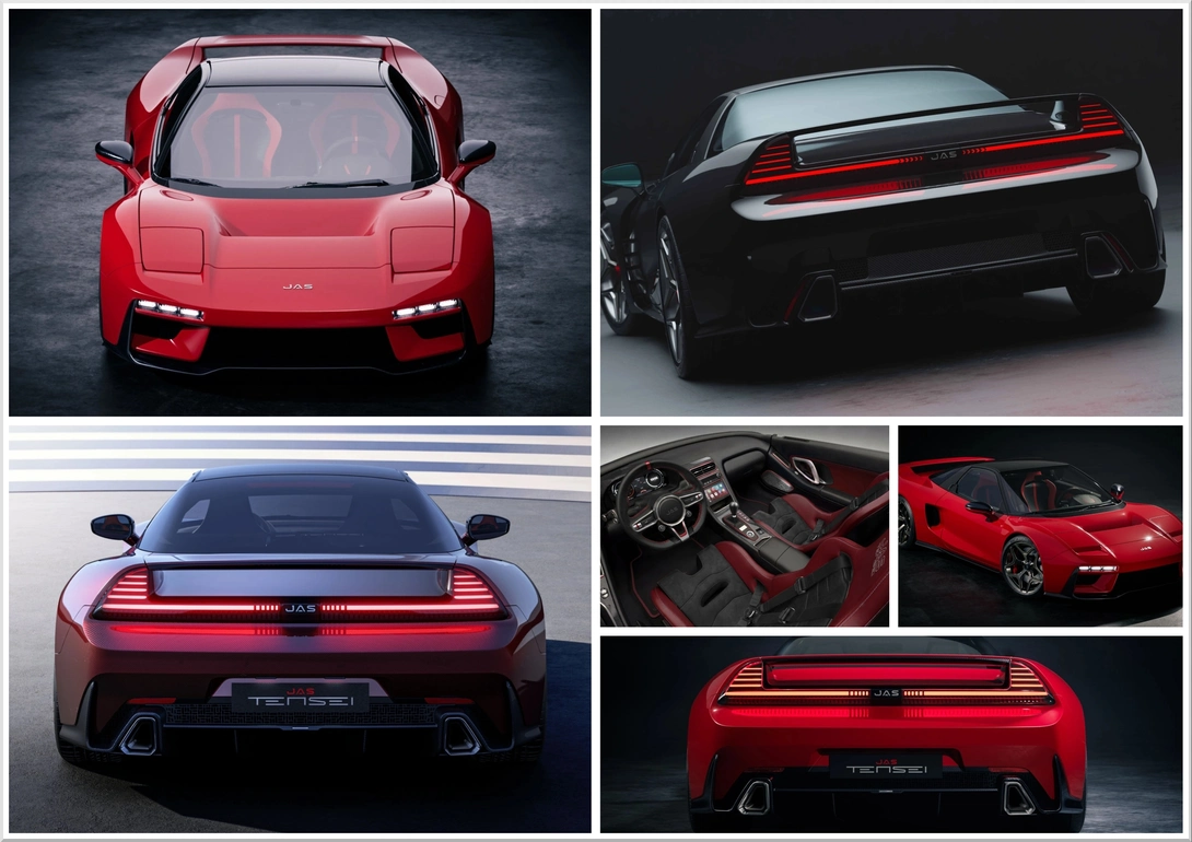 JAS Tensei Revives the Honda NSX With a 414-HP V6 and Carbon Fiber