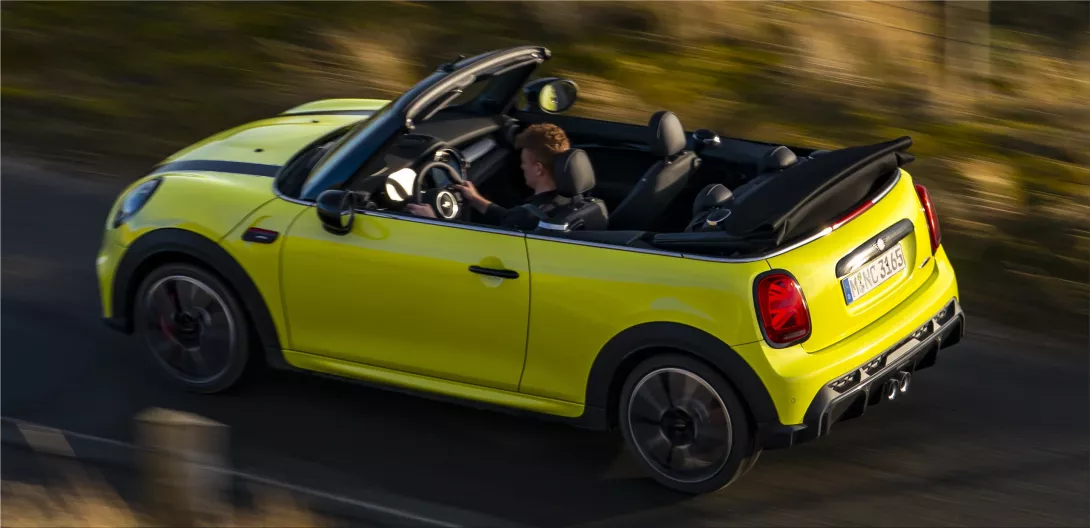 Mini Cooper convertible