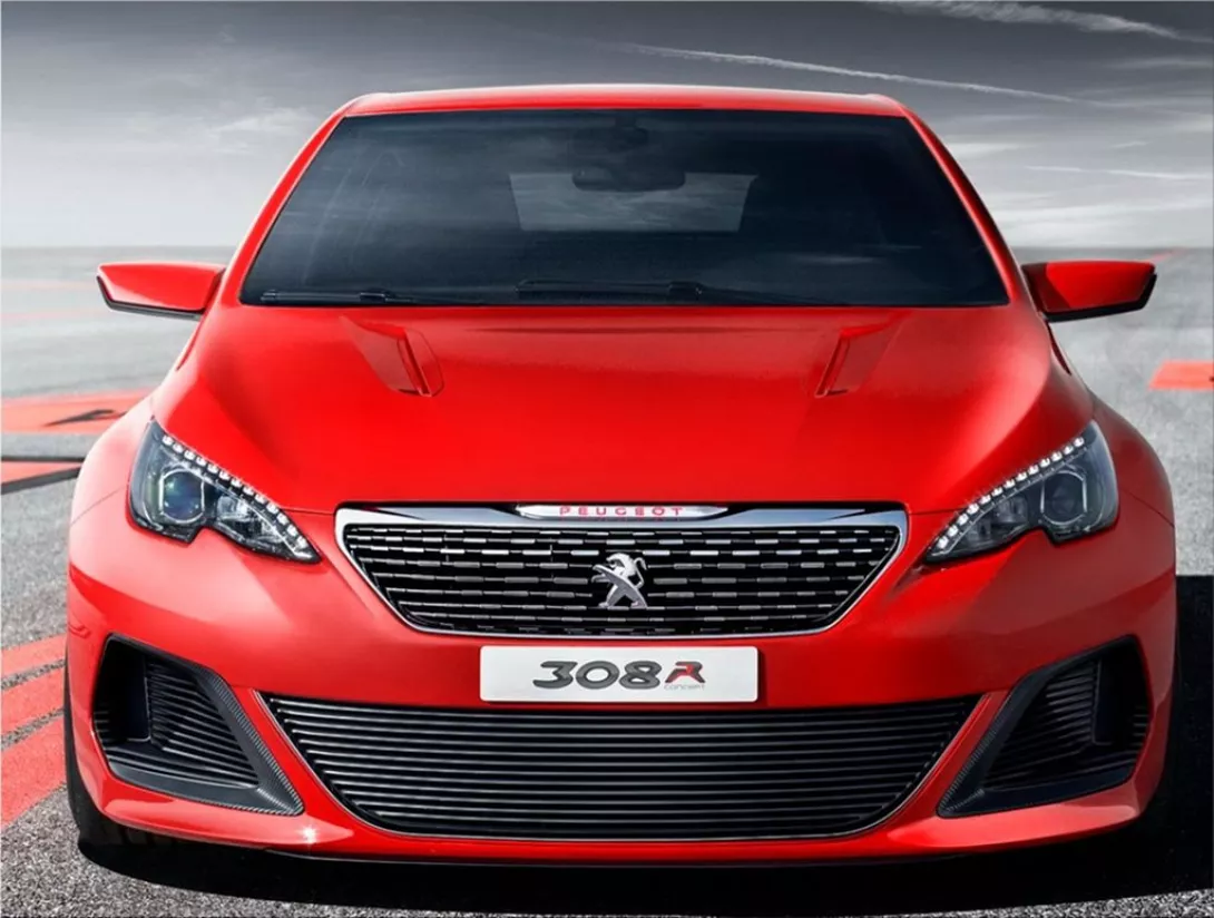 Peugeot compact car in the spotlight