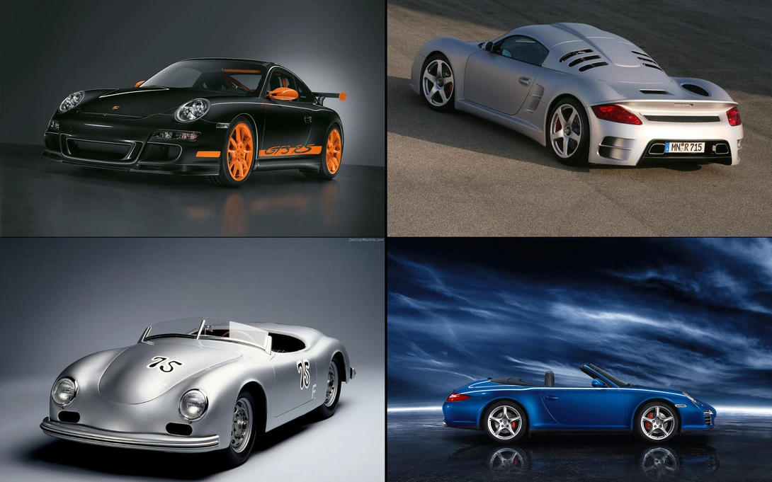 Porsche cars