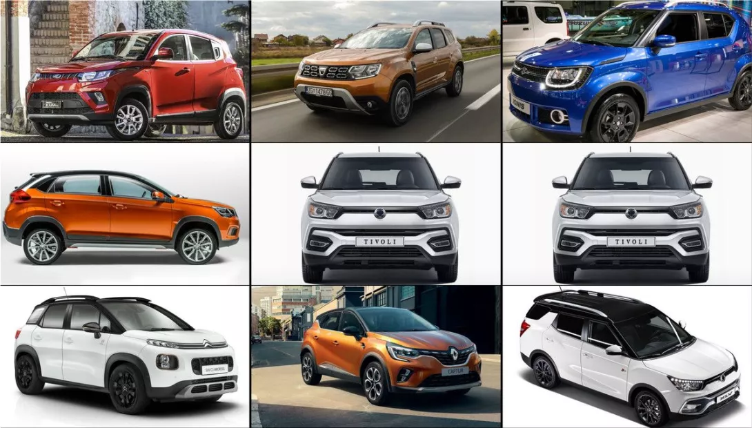 SUVs that cost less than 17,000 euros