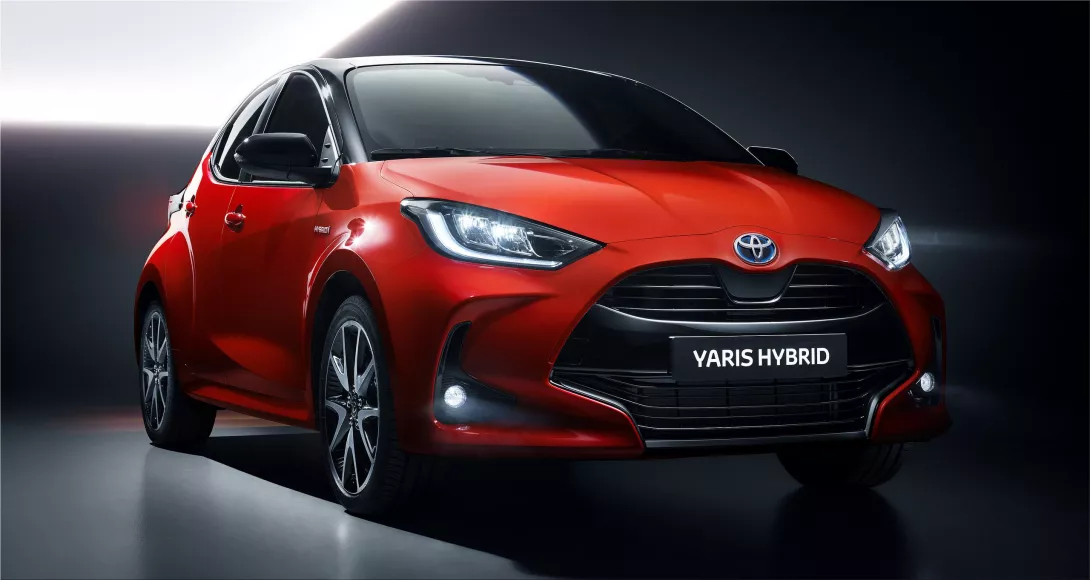 Toyota Yaris 4 hybrid compact car