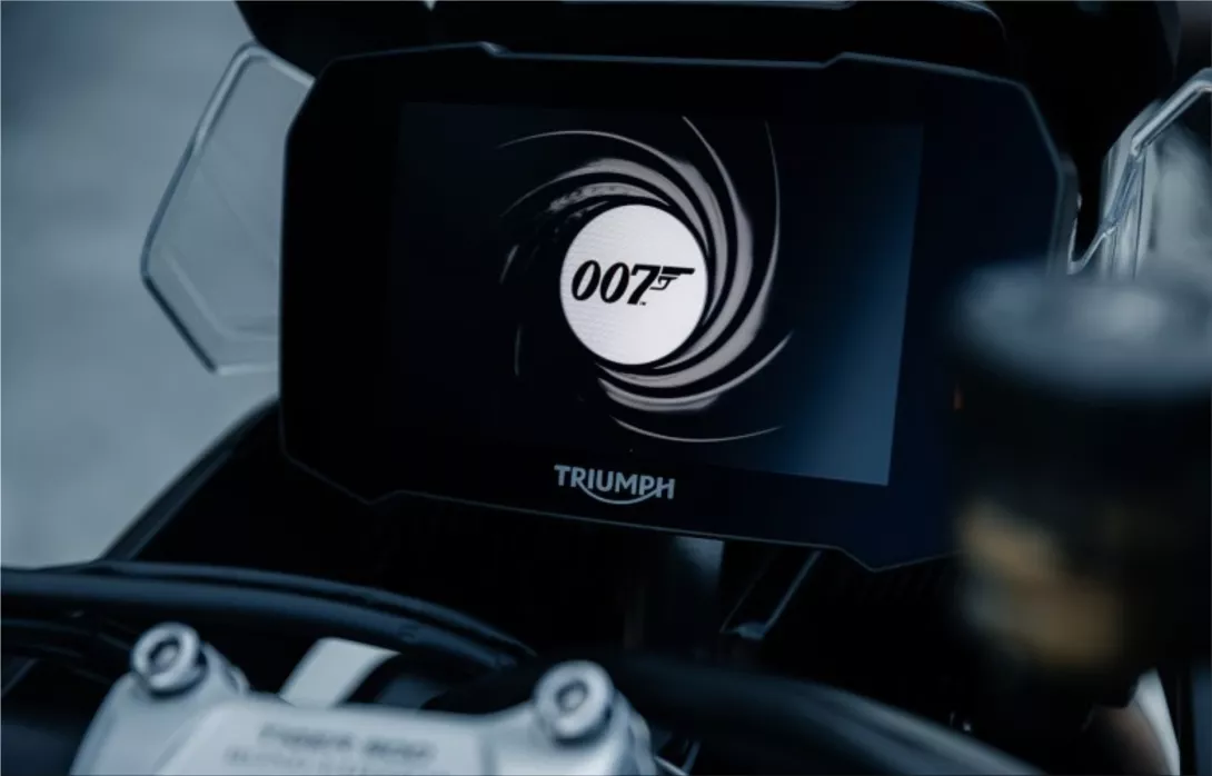 Triumph Tiger 900 Bond Edition motorcycle