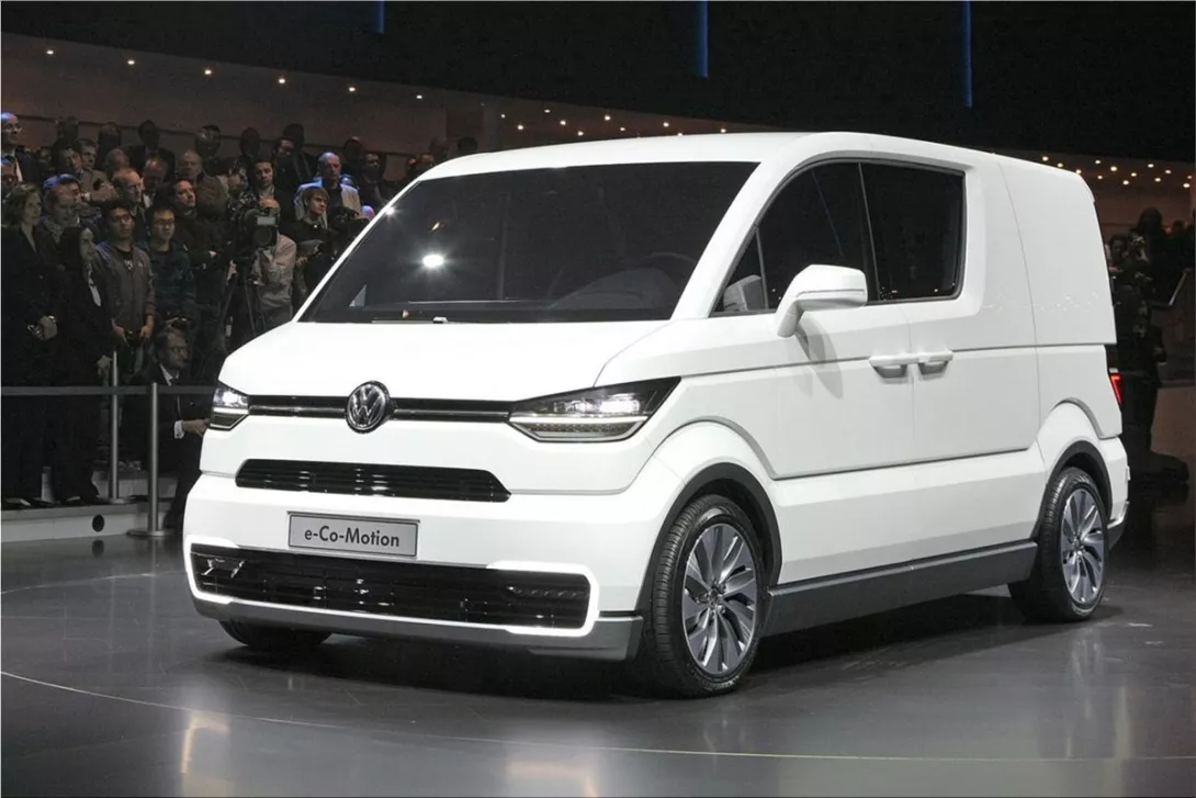 Volkswagen e-Co-Motion city delivery concept van