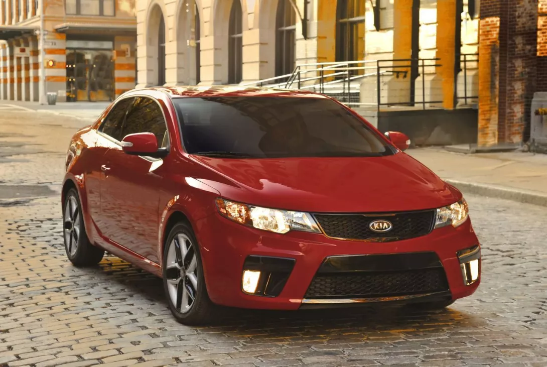 The first two-door coupe from KIA